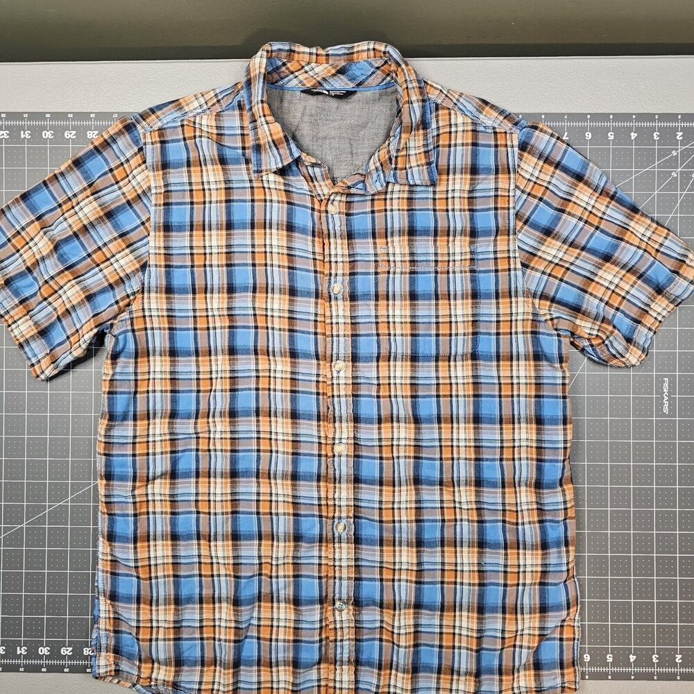 The North Face Shirt Mens Large Bagley Plaid Preppy Gorpcore Outdoors Hiking
